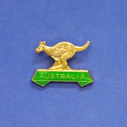 Pin Kangaroo Green